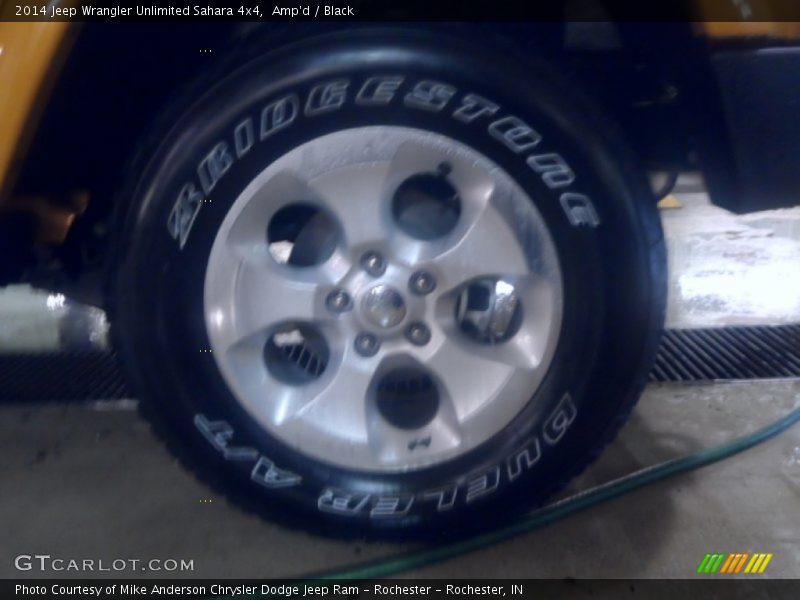 Amp'd / Black 2014 Jeep Wrangler Unlimited Sahara 4x4