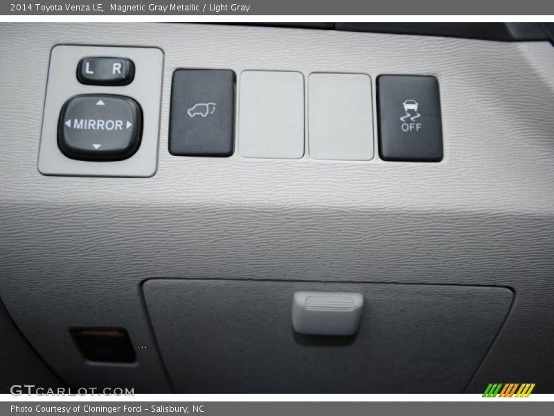 Magnetic Gray Metallic / Light Gray 2014 Toyota Venza LE