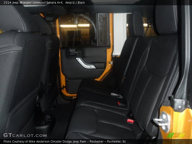 Amp'd / Black 2014 Jeep Wrangler Unlimited Sahara 4x4