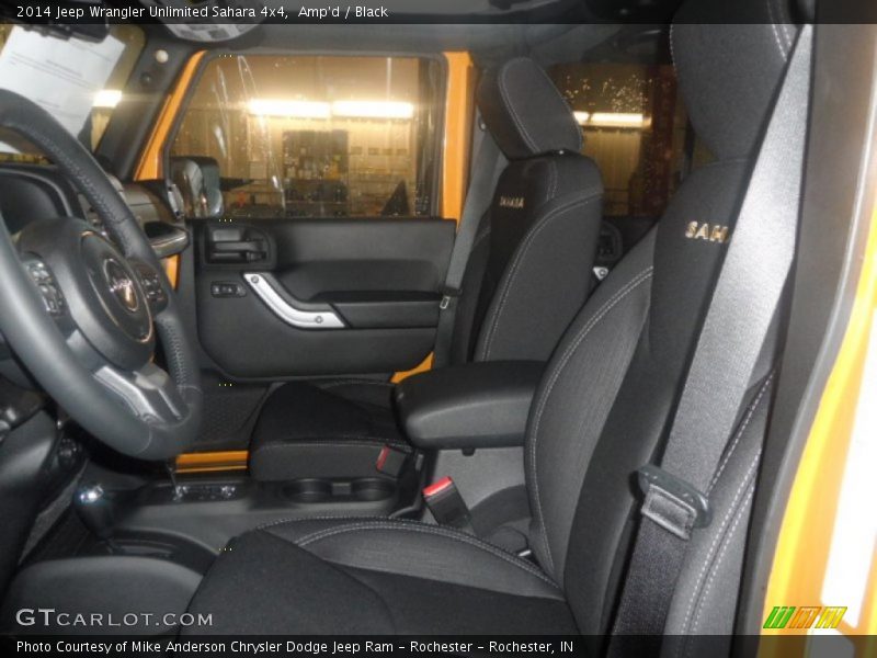 Amp'd / Black 2014 Jeep Wrangler Unlimited Sahara 4x4