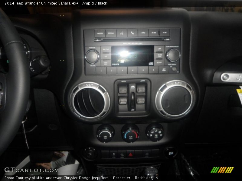 Amp'd / Black 2014 Jeep Wrangler Unlimited Sahara 4x4