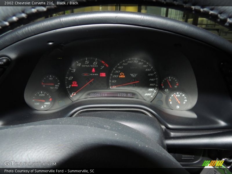  2002 Corvette Z06 Z06 Gauges