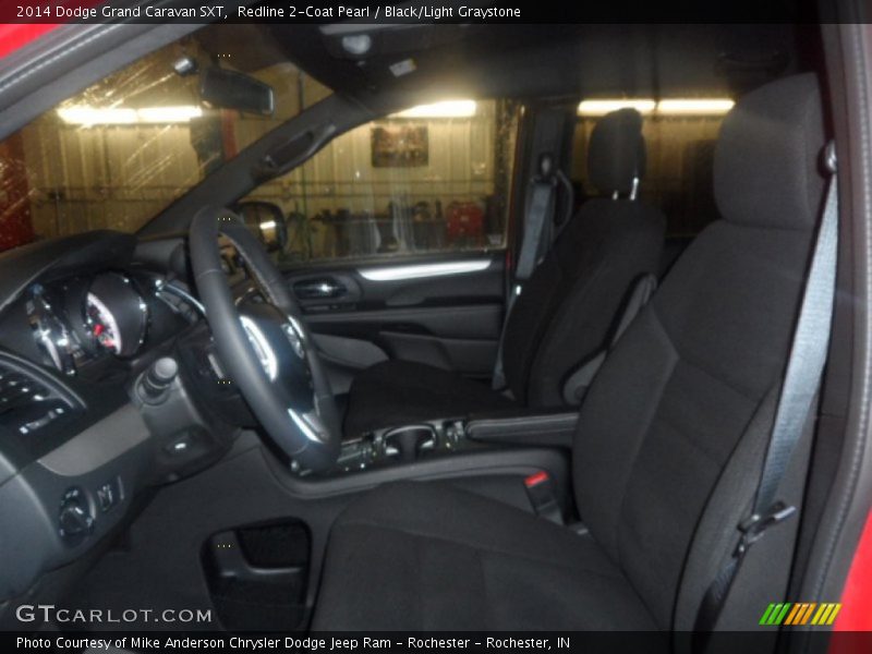 Redline 2-Coat Pearl / Black/Light Graystone 2014 Dodge Grand Caravan SXT