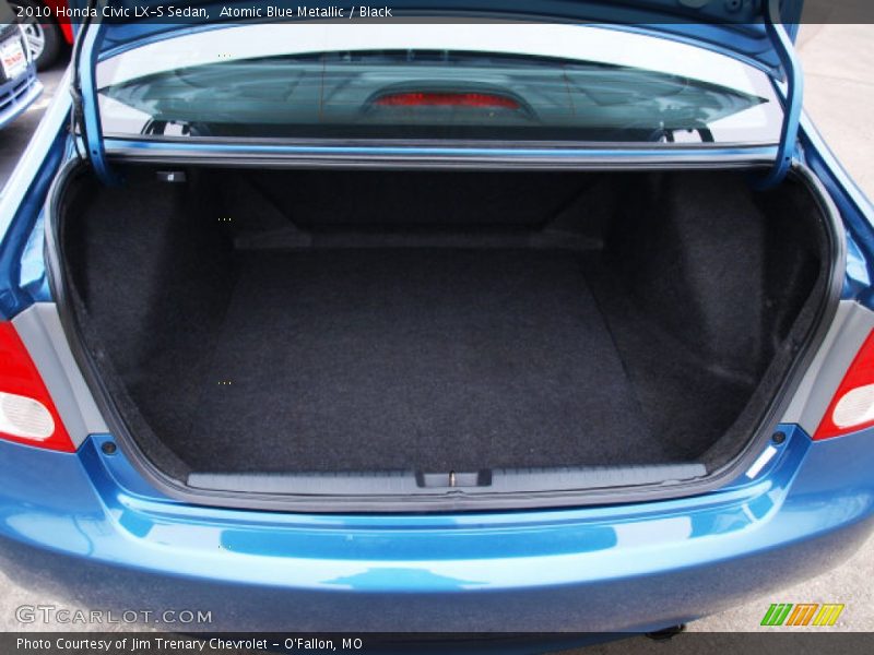 Atomic Blue Metallic / Black 2010 Honda Civic LX-S Sedan