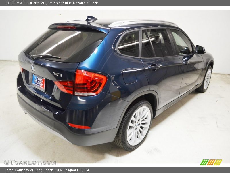 Midnight Blue Metallic / Black 2013 BMW X1 sDrive 28i