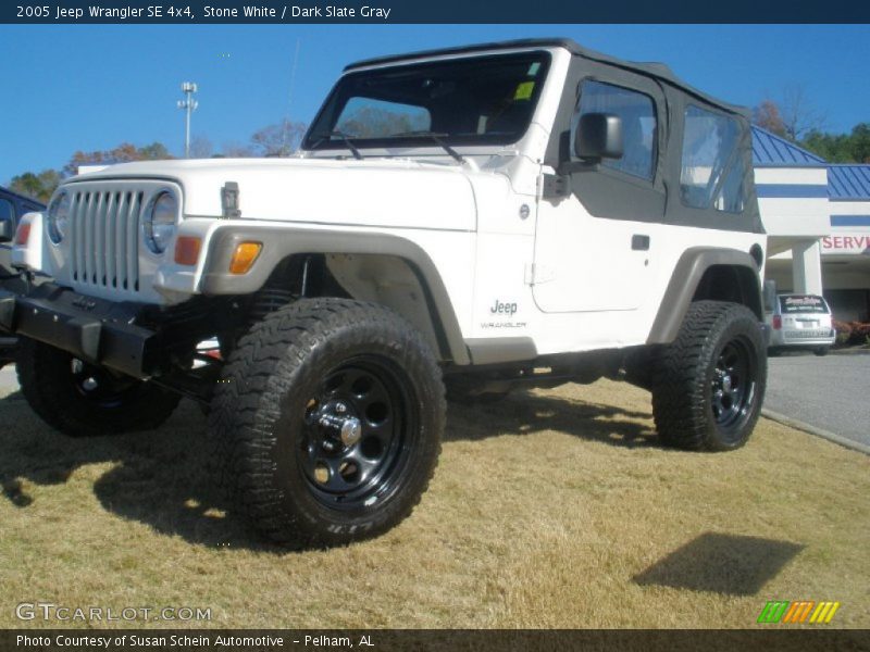 Stone White / Dark Slate Gray 2005 Jeep Wrangler SE 4x4