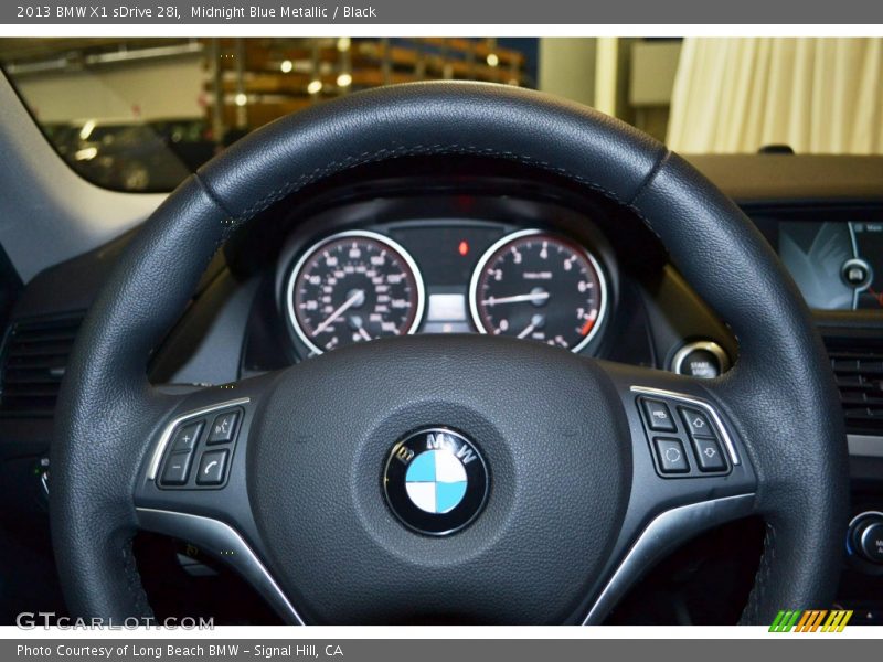 Midnight Blue Metallic / Black 2013 BMW X1 sDrive 28i