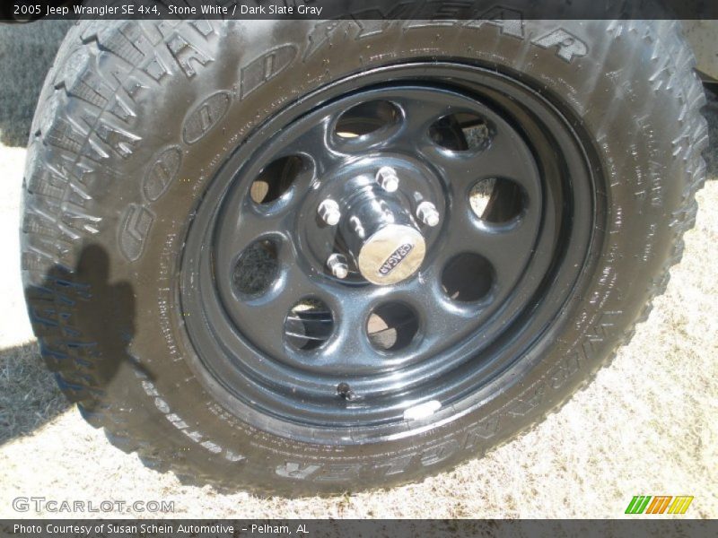Stone White / Dark Slate Gray 2005 Jeep Wrangler SE 4x4