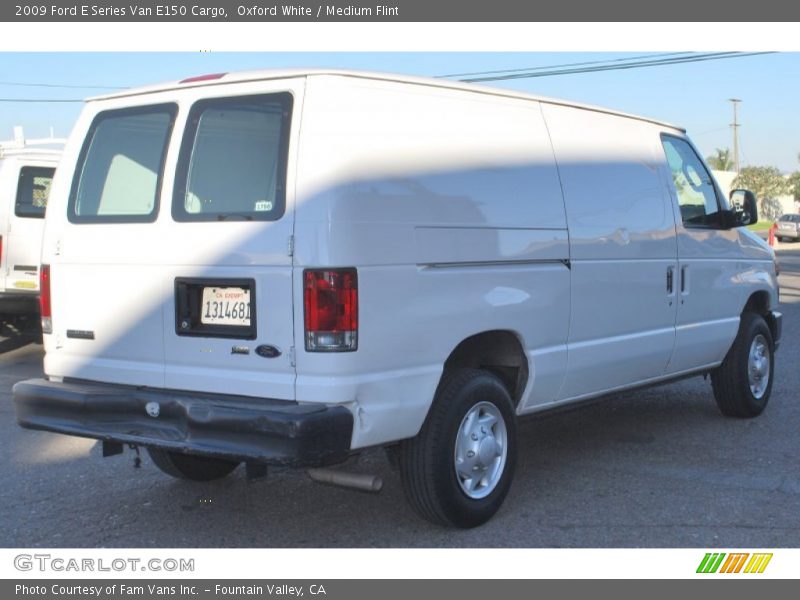 Oxford White / Medium Flint 2009 Ford E Series Van E150 Cargo