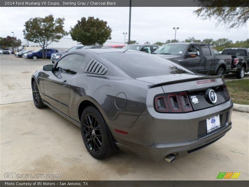 Sterling Gray / Charcoal Black 2014 Ford Mustang V6 Coupe