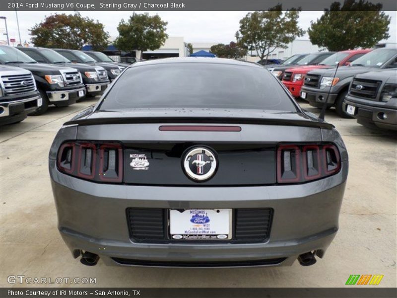 Sterling Gray / Charcoal Black 2014 Ford Mustang V6 Coupe