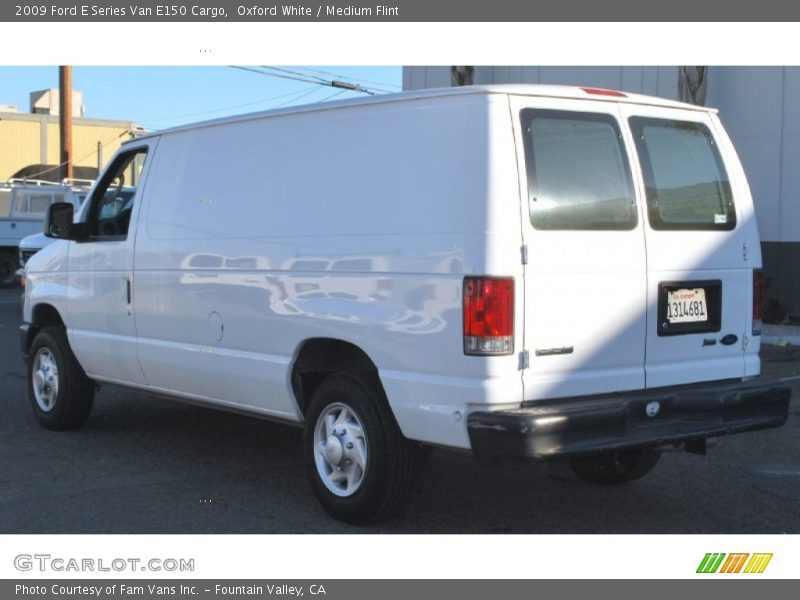 Oxford White / Medium Flint 2009 Ford E Series Van E150 Cargo
