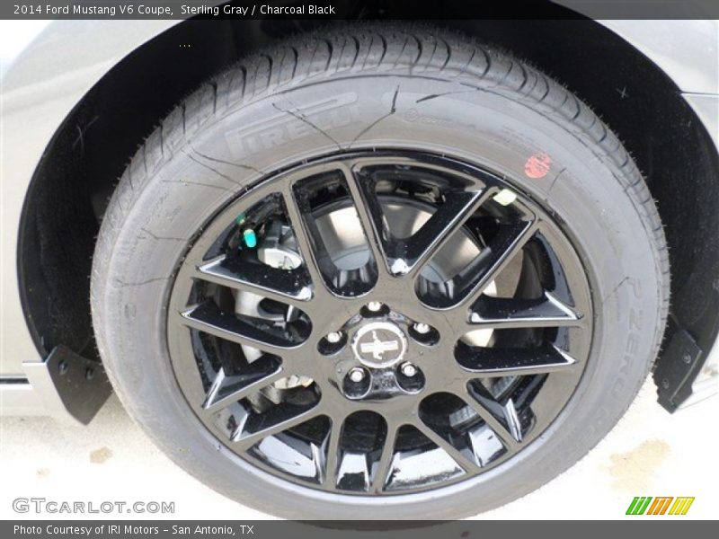 Sterling Gray / Charcoal Black 2014 Ford Mustang V6 Coupe