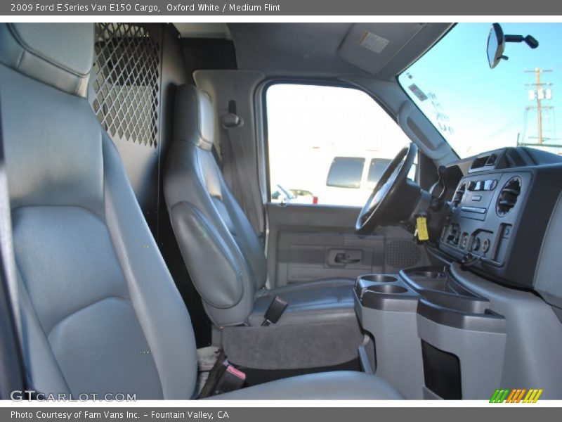 Oxford White / Medium Flint 2009 Ford E Series Van E150 Cargo
