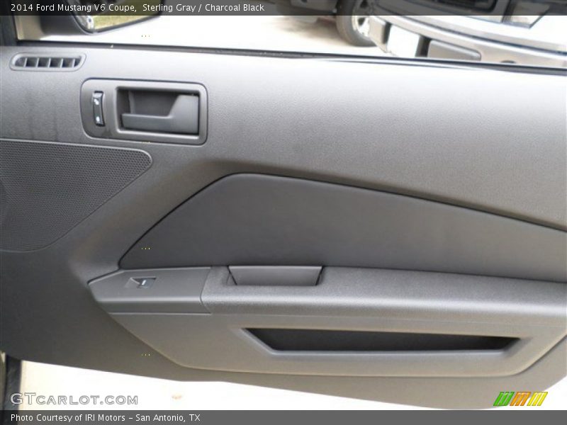 Sterling Gray / Charcoal Black 2014 Ford Mustang V6 Coupe