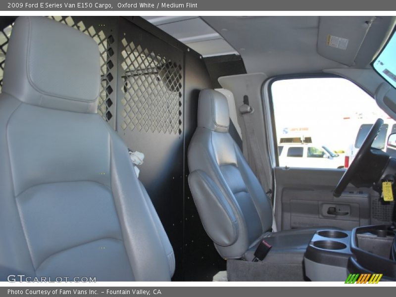 Oxford White / Medium Flint 2009 Ford E Series Van E150 Cargo
