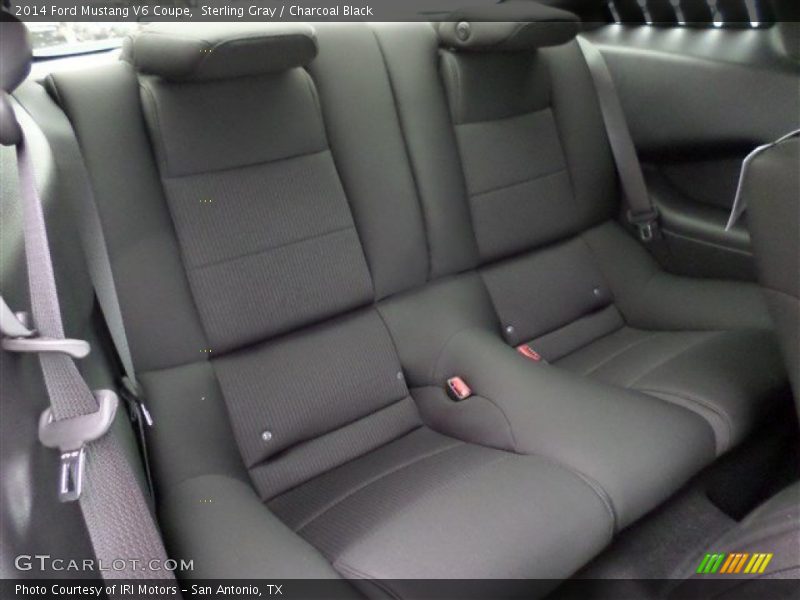 Sterling Gray / Charcoal Black 2014 Ford Mustang V6 Coupe