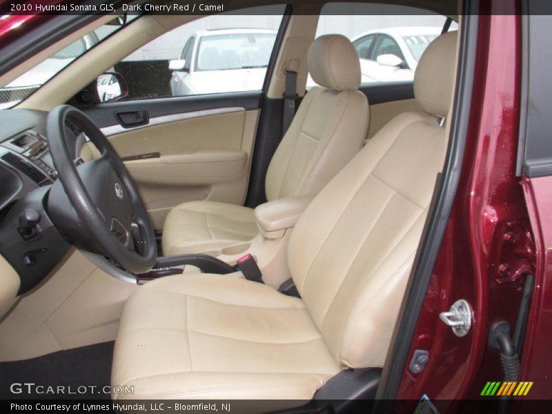 Front Seat of 2010 Sonata GLS