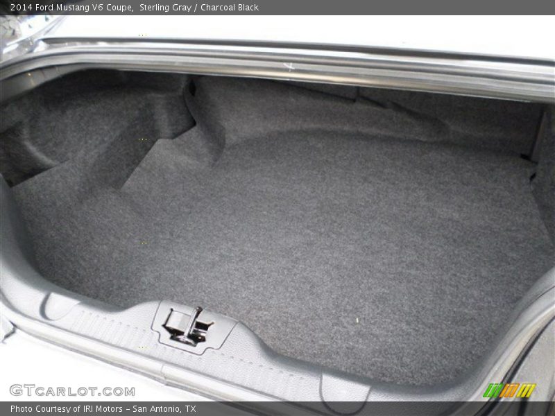 Sterling Gray / Charcoal Black 2014 Ford Mustang V6 Coupe
