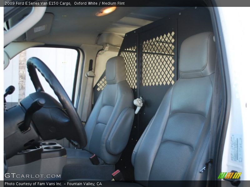 Oxford White / Medium Flint 2009 Ford E Series Van E150 Cargo