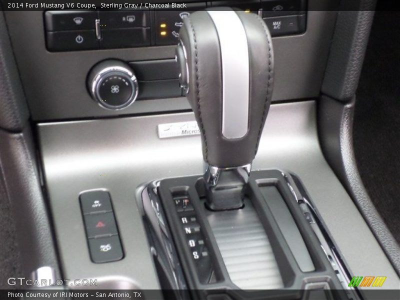 Sterling Gray / Charcoal Black 2014 Ford Mustang V6 Coupe