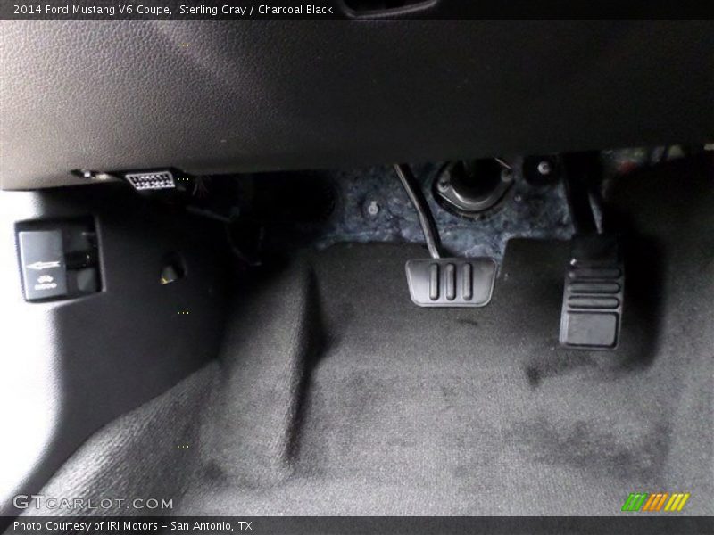 Sterling Gray / Charcoal Black 2014 Ford Mustang V6 Coupe
