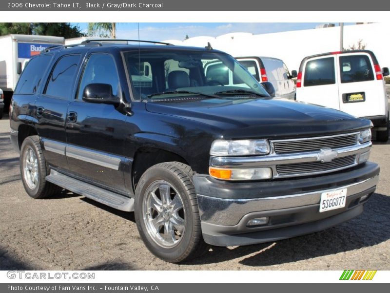 Black / Gray/Dark Charcoal 2006 Chevrolet Tahoe LT