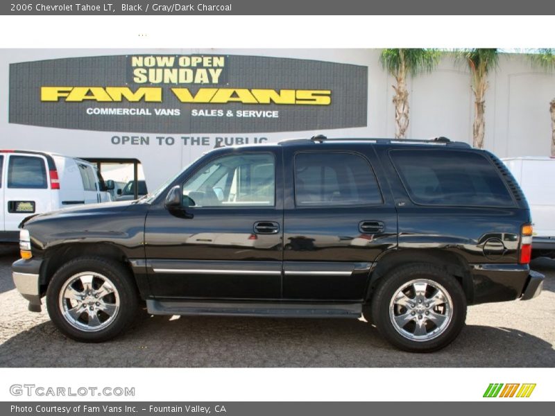 Black / Gray/Dark Charcoal 2006 Chevrolet Tahoe LT