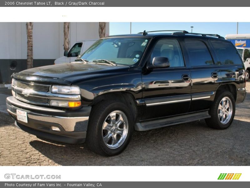 Black / Gray/Dark Charcoal 2006 Chevrolet Tahoe LT