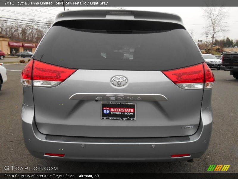Silver Sky Metallic / Light Gray 2011 Toyota Sienna Limited