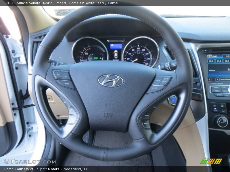  2013 Sonata Hybrid Limited Steering Wheel