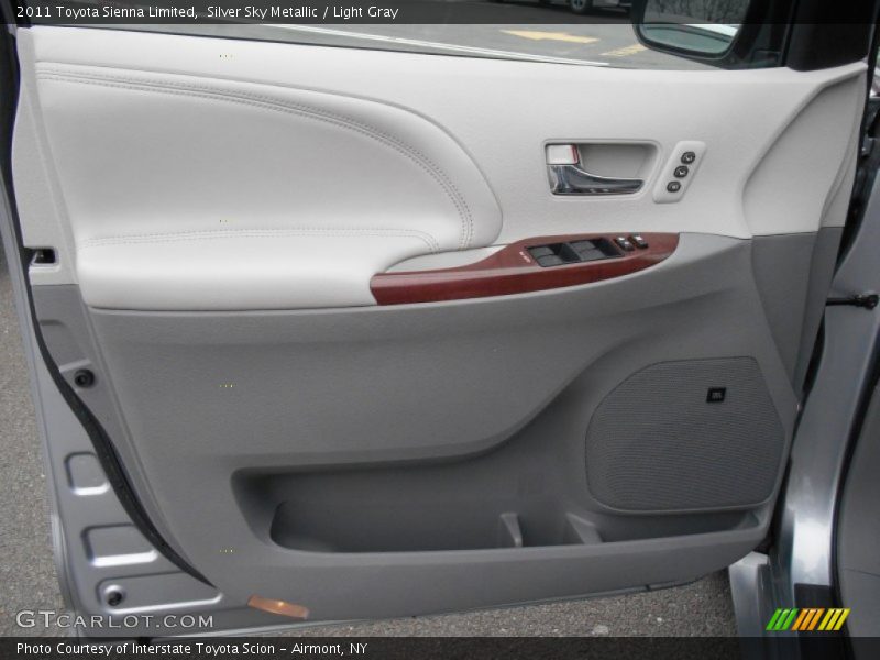 Silver Sky Metallic / Light Gray 2011 Toyota Sienna Limited