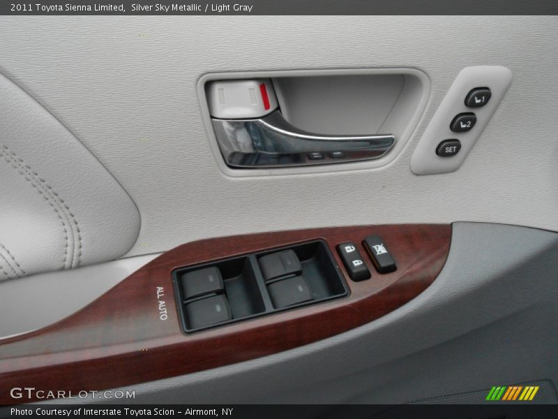 Silver Sky Metallic / Light Gray 2011 Toyota Sienna Limited