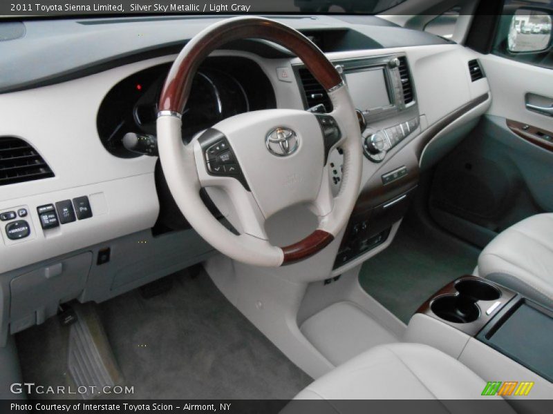 Silver Sky Metallic / Light Gray 2011 Toyota Sienna Limited