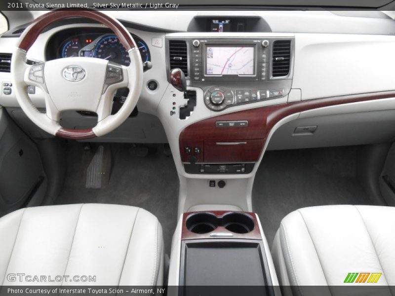 Silver Sky Metallic / Light Gray 2011 Toyota Sienna Limited