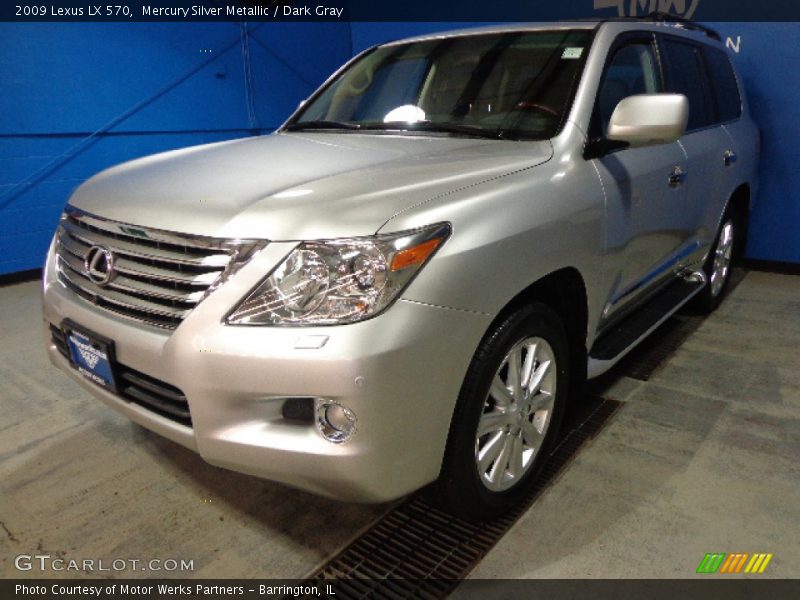 Mercury Silver Metallic / Dark Gray 2009 Lexus LX 570