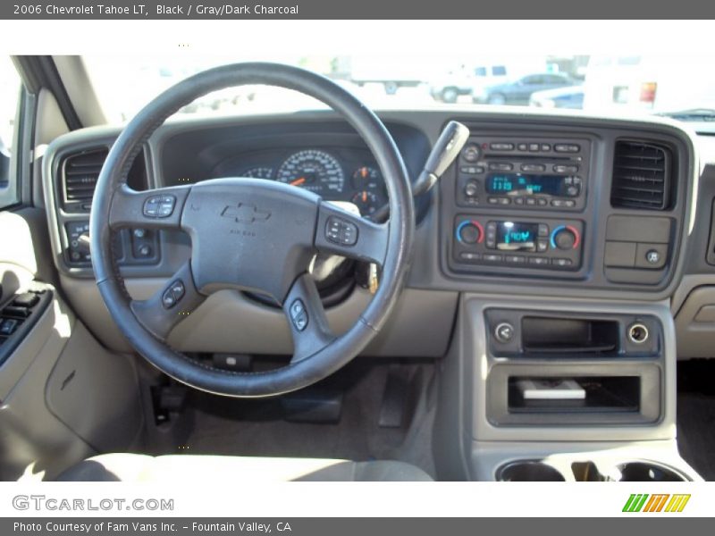 Black / Gray/Dark Charcoal 2006 Chevrolet Tahoe LT