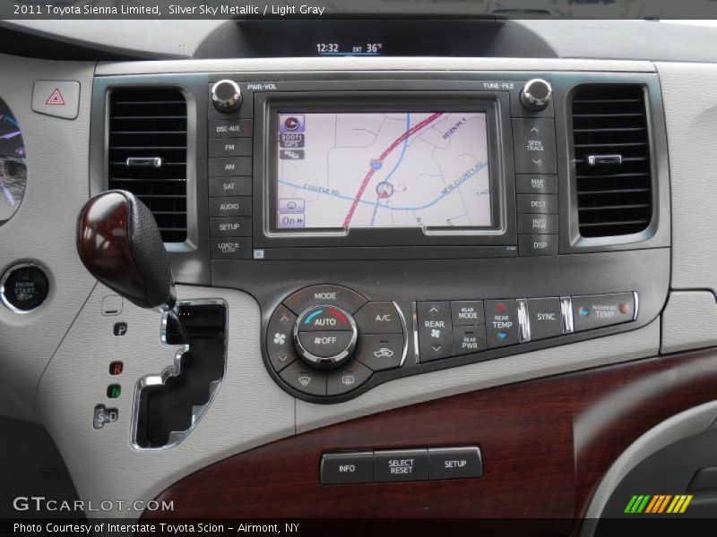 Silver Sky Metallic / Light Gray 2011 Toyota Sienna Limited