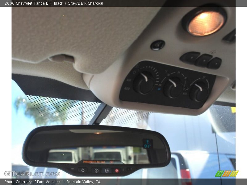 Black / Gray/Dark Charcoal 2006 Chevrolet Tahoe LT