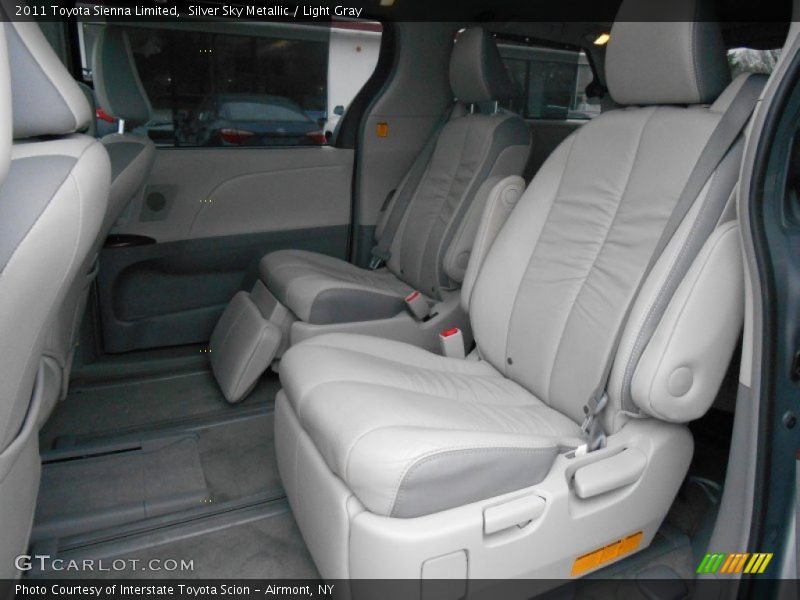 Silver Sky Metallic / Light Gray 2011 Toyota Sienna Limited