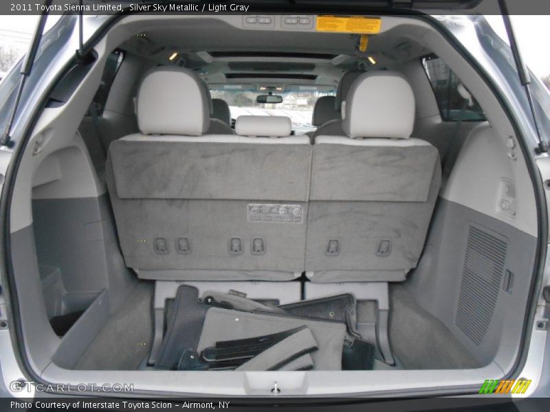 Silver Sky Metallic / Light Gray 2011 Toyota Sienna Limited