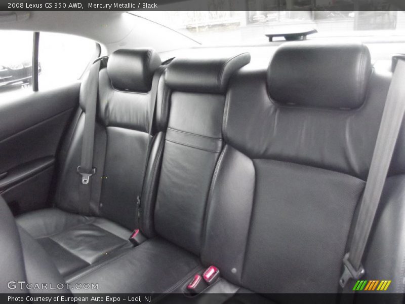 Mercury Metallic / Black 2008 Lexus GS 350 AWD