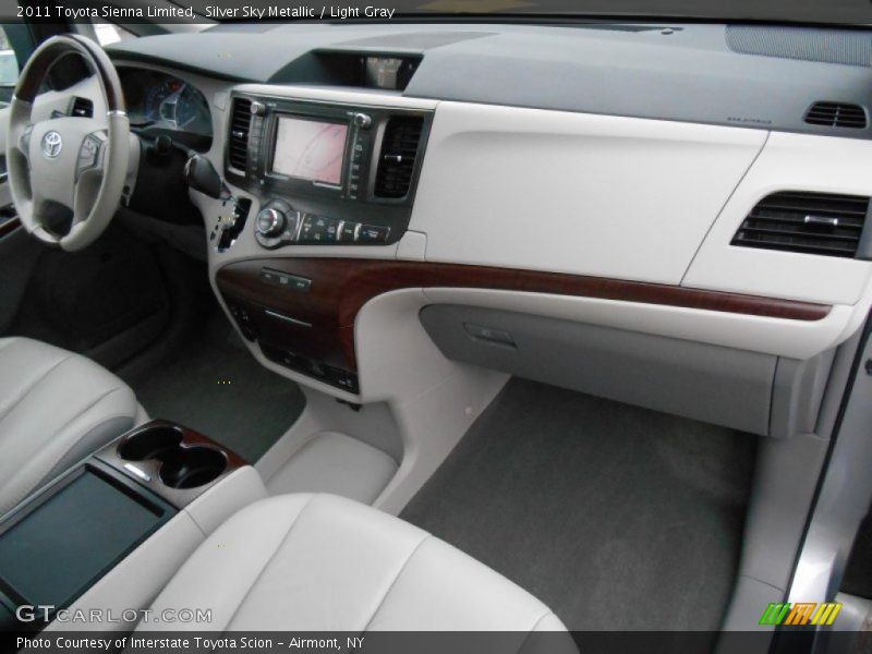 Silver Sky Metallic / Light Gray 2011 Toyota Sienna Limited