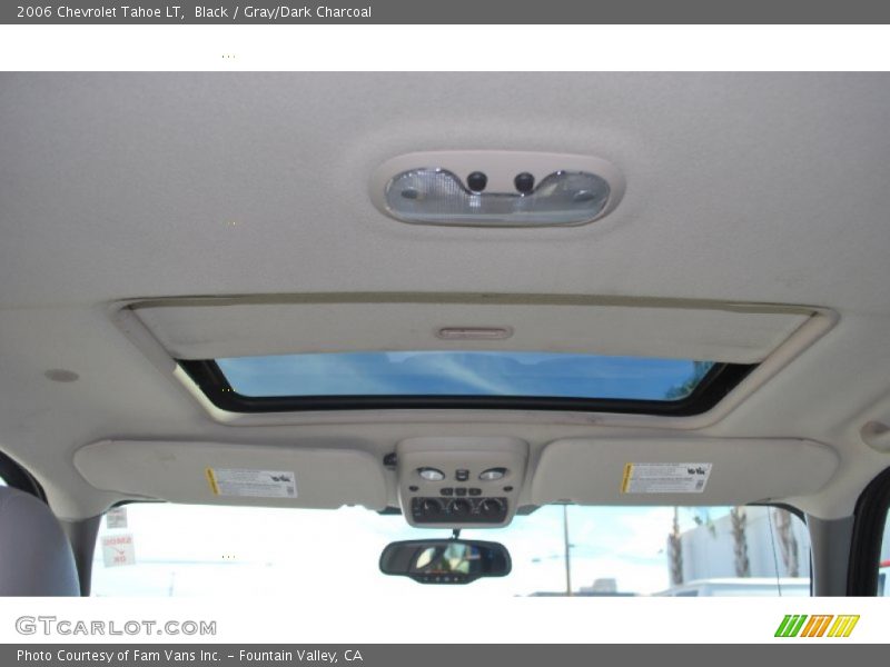 Black / Gray/Dark Charcoal 2006 Chevrolet Tahoe LT
