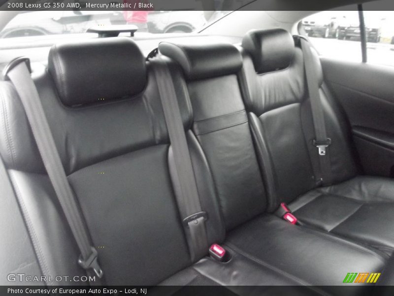 Mercury Metallic / Black 2008 Lexus GS 350 AWD