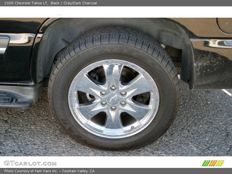 Black / Gray/Dark Charcoal 2006 Chevrolet Tahoe LT