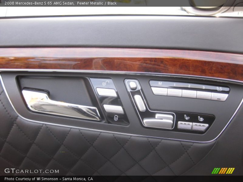 Controls of 2008 S 65 AMG Sedan