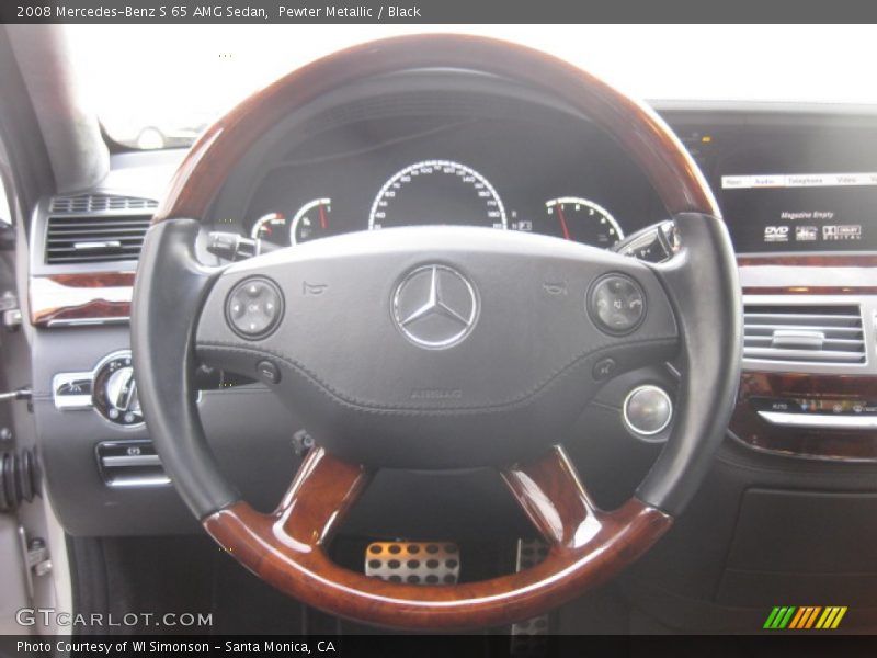  2008 S 65 AMG Sedan Steering Wheel