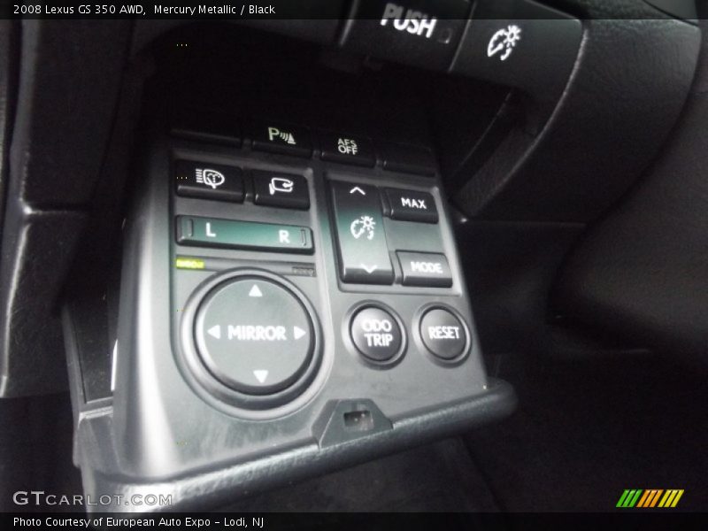 Mercury Metallic / Black 2008 Lexus GS 350 AWD