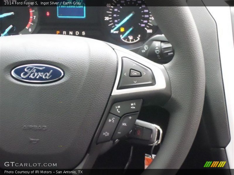 Ingot Silver / Earth Gray 2014 Ford Fusion S
